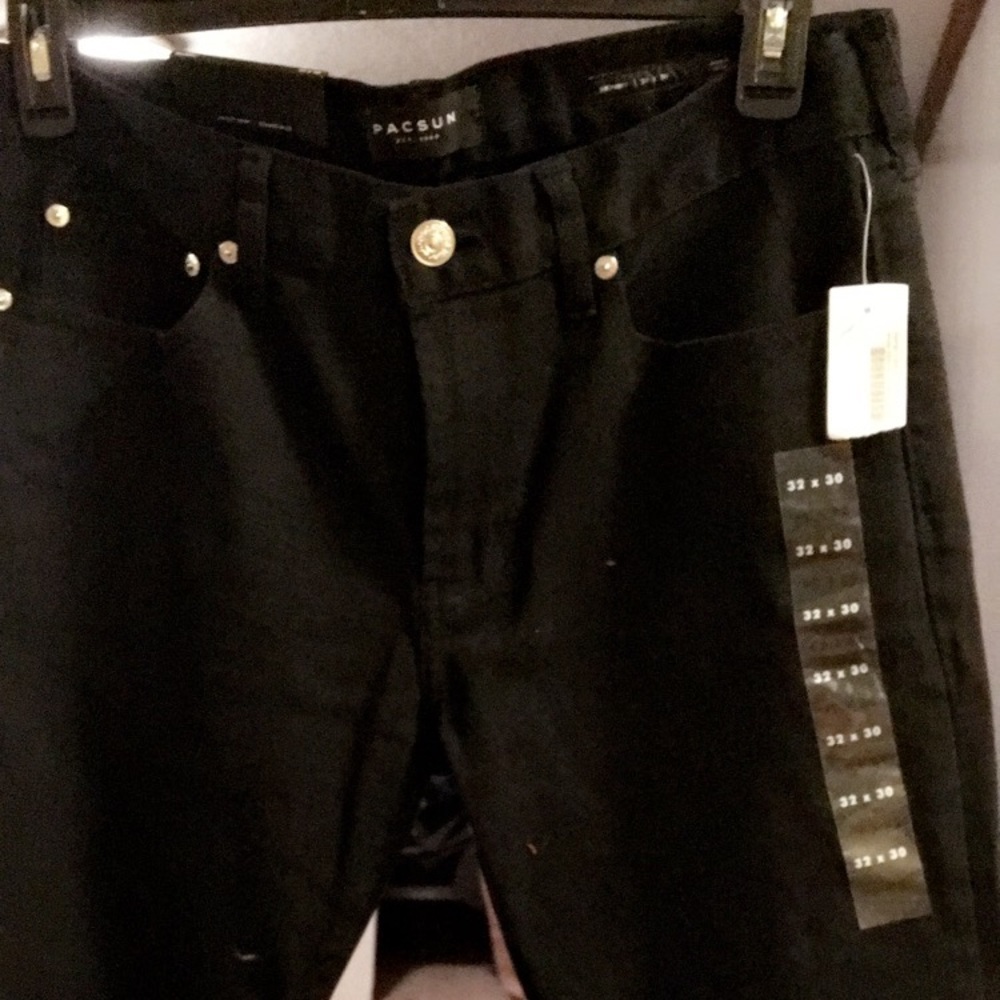 Black pacsun skinny jeans